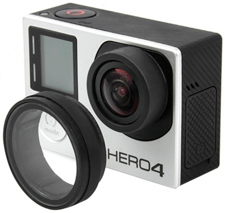 Protector de lente UV para GoPro Hero 4 / 3+ / 3