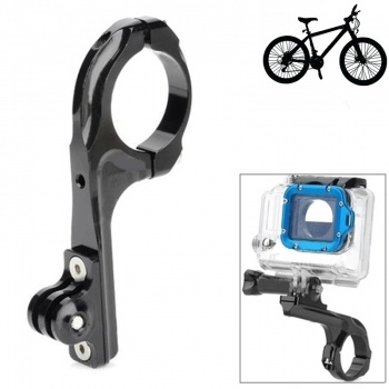 Soporte de bicicleta TMC adaptable de aluminio para GoPro Hero 4 / 3+ / 3 / 2 / 1