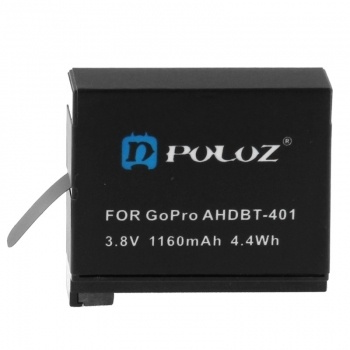 Batera PULUZ AHDBT-401 3.8V 1160mAh para GoPro HERO4