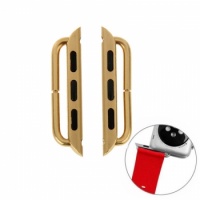 Conector de metal estilo Buckle para Apple Watch 42mm, Pack de 2