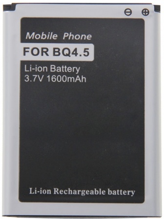 1600mAh Rechargeable Li-ion Battery for BQ Aquaris 4.5