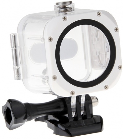 Waterproof Protective Skeleton Shell Housing Case with Circular Lens Frame for GoPro HERO4 Session