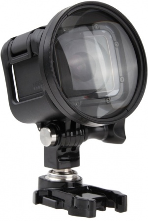Lente Macro con Zoom 58mm 10X para GoPro HERO4 Session