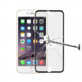 Protector de pantalla templado con marco de titanio para iPhone 6 / iPhone 6S 1
