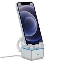 Stand display with alarm and control for Samsung / iPhone / Huawei / Xiaomi. 