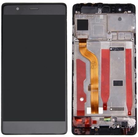 iPartsBuy Huawei P9 Original LCD Screen + Touch Screen Digitizer Assembly with Frame