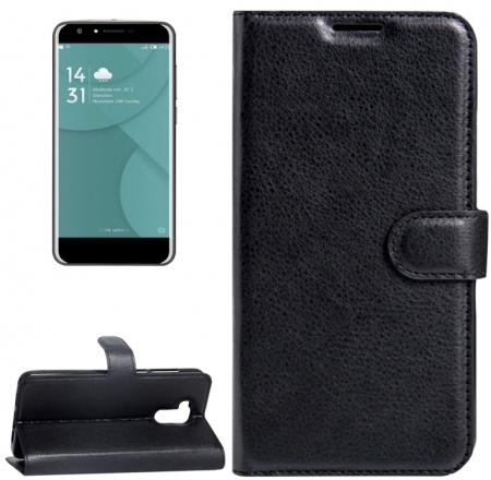 Doogee Y6  (MPH2412) Litchi Texture Horizontal Flip Leather Case with Magnetic Buckle & Holder & Card Slots & Wallet