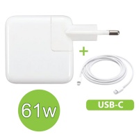 MacBook USB-C 61W charger. 