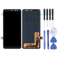 Repuesto de pantalla completa y herramientas para Samsung Galaxy A530 (2018), incluye display y kit de reparación.