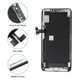 OLED Material LCD Screen and Digitizer Full Assembly with Frame for iPhone 11 Pro Max 4