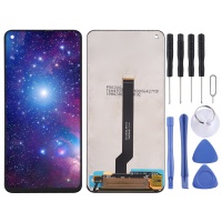 Original PLS TFT Material LCD Screen and Digitizer Full Assembly for Galaxy A60