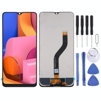 Original IPS LCD Material LCD Screen and Digitizer Full Assembly for Galaxy A20s
