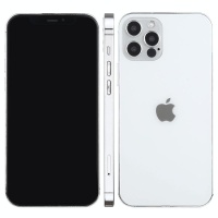 Maqueta con pantalla negra de iPhone 12 Pro Max