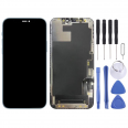 Pantalla OLED de sustitución para iPhone 12 Pro Max con herramientas de reparación.