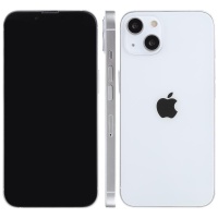 Maqueta con pantalla negra de iPhone 13 Blanco