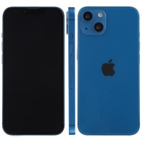 Maqueta con pantalla negra de iPhone 13 mini Azul