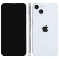 Maqueta con pantalla negra de iPhone 13 mini Blanco