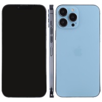 Maqueta con pantalla negra de iPhone 13 Pro Azul