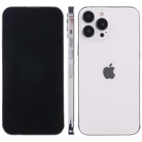 Maqueta con pantalla negra de iPhone 13 Pro Max Blanco