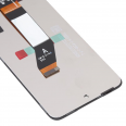 Pantalla completa para Xiaomi Redmi 10, mostrando el conector y parte frontal con orificio para cámara.