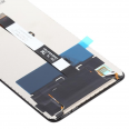Pantalla de repuesto para Xiaomi Redmi Note 9 Pro 5G, vista frontal con conectores visibles.