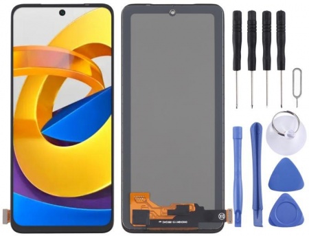TFT Material LCD Screen and Digitizer Full Assembly for Xiaomi Redmi Note 11 4G/Redmi Note 11S 4G/Poco M4 Pro