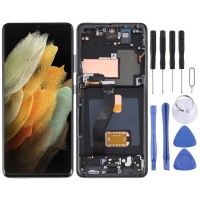 Ecr Completo para Samsung Galaxy S21 Ultra 5G / G998 Negro