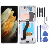 Pantalla completa para Samsung Galaxy S21 Ultra 5G / G998 Plata