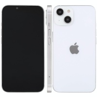 Maqueta con pantalla negra de iPhone 14 Blanco