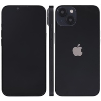 Maqueta con pantalla negra de iPhone 14