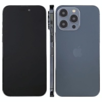 Maqueta con pantalla negra de iPhone 14 Pro