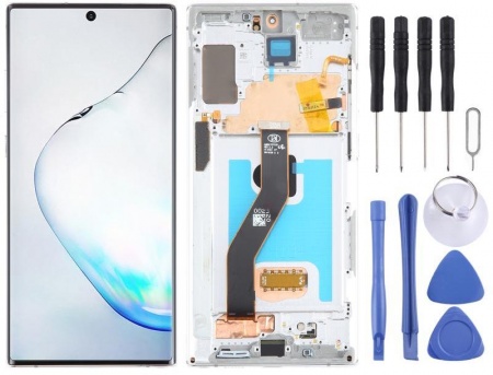LCD screen for Samsung Galaxy Note 10+ SM-N975 6.67 inch OLED LCD Screen Digitizer Full Assembly with Frame