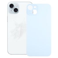 Back Glass Cover for iPhone 15 Plus with Large Camera Hole Azul