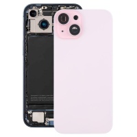 Back Cover for iPhone 15 Plus with Camera Lens Cover + MagSafe Magnet Rosa