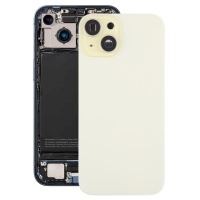 Back Cover for iPhone 15 Plus with Camera Lens Cover + MagSafe Magnet Amarillo