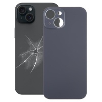 Back Cover for iPhone 15 - Big Camera Holes Negro