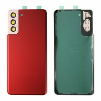 Tapa trasera para Samsung S21 Plus 5G completa Rojo