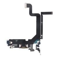 Charging Port Flex Cable for iPhone 14 Pro Max Dorado