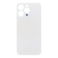 Tapa trasera para iPhone 15 Pro Max Blanco titanio