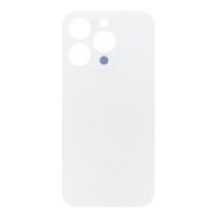 Back Cover for iPhone 15 Pro Blanco titanio