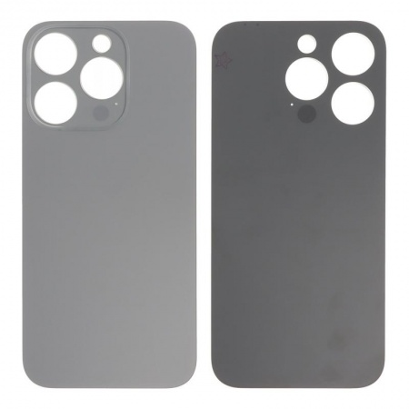 Back Cover iPhone 15 Pro Black Titanium