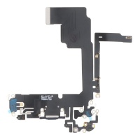 Charging Port Flex for iPhone 15 Pro Azul titanio