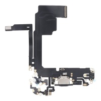 Charging Port Flex for iPhone 15 Pro Negro titanio