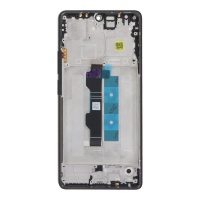 Screen Replacement With Frame for Redmi Note 13 Pro 4G Negro medianoche