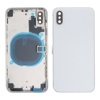 Middle frame with Back Cover for iPhone X Blanco