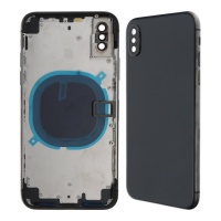 Middle frame with Back Cover for iPhone X Negro