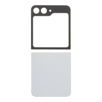 Top and Bottom Back Cover for Samsung Z Flip 6 Sombra gris