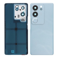 Complete rear cover for Vivo V29 Azul claro