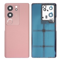 Complete rear cover for Vivo V29 Rosa