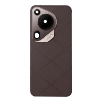 Complete back cover for Huawei Pura 70 Ultra Marron